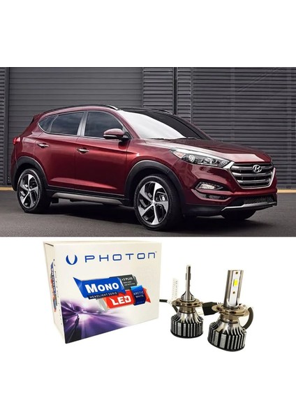 Hyundai Tucson LED Xenon Uzun Far Ampulü Hb3 Mono Yeni Seri Beyaz 2018+