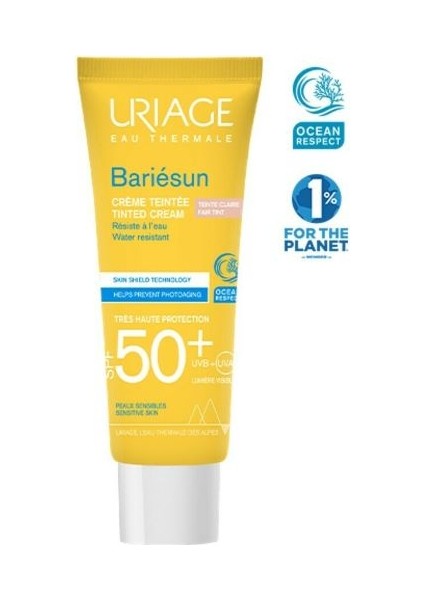 Uriage Bariesun Spf 50+ Nemlendirici Güneş Koruyucu Krem 50 ml