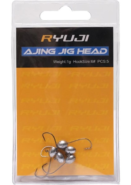 Ajing Jig Head 2gr No:6 Zoka (5 Adet