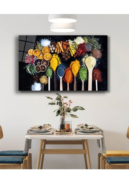 Miyrem Glasses Collection -A1^# Kaşıklarda Baharatlar Cam Tablo fiyatları