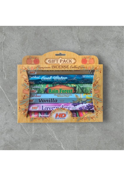 Premium Incense Collection Tütsü (Gift Pack -6 LI)-120 Adet