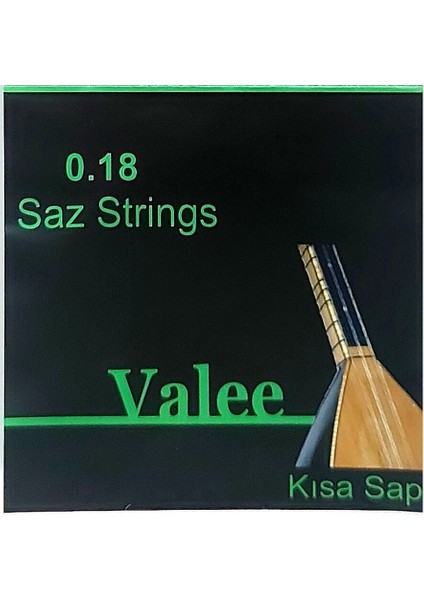 0.18 Kısa Sap Bağlama Saz Teli