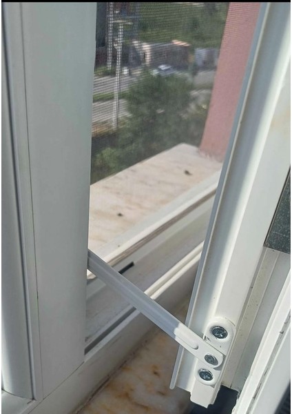 Vasistas Pencere Kilidi Pvc Pimapen Kapı Pencere Gizli Çocuk Emniyet Kilidi Anahtarsız 13CM 1ADET