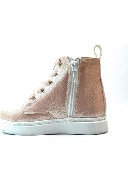 FR.0223 Siyah & Pudra Fermuarlı Kız Bebek Postal Bot fiyatları