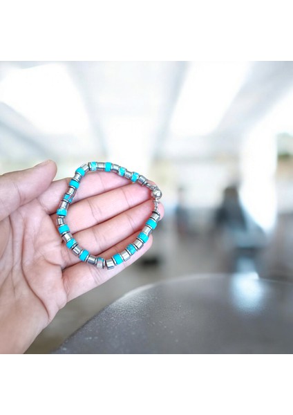 Varasit Bileklik Hematit Bileklik Mıknatıs Klipsli Bileklik Tak Çıkar Bileklik indirimleri