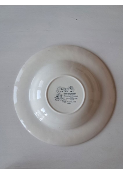 Myotts Ingiliz Antika Yemek Tabağı Kırmızı 22CM fırsatları