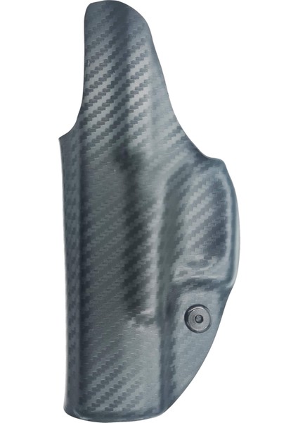 Glock 26 Için Uyumlu Kydex Kadife Kaplamalı Silah Kılıfı Karbon