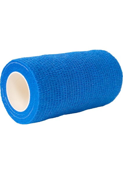 Kendinden Yapışkanlı Elastik Bandaj 10CM X4,5mt Mavi 15 Adet