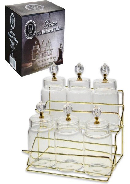 Krd Brian 6 Lı Baharat Takımı KRD-4509