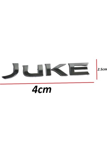 Yazı Nissan Juke 2007-2013 Arka (Nissan Juke Yazısı)-[product_code]