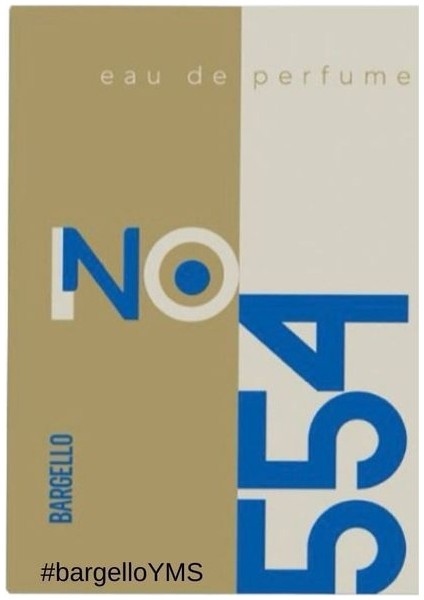 No 554 Çiçeksi Unisex Özel Seri Parfüm EDP 50 ml