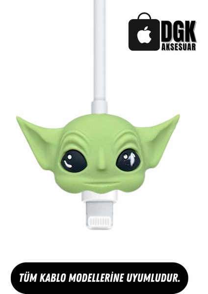 Kablo Ucu Koruyucu Starwars Yoda Figürlü