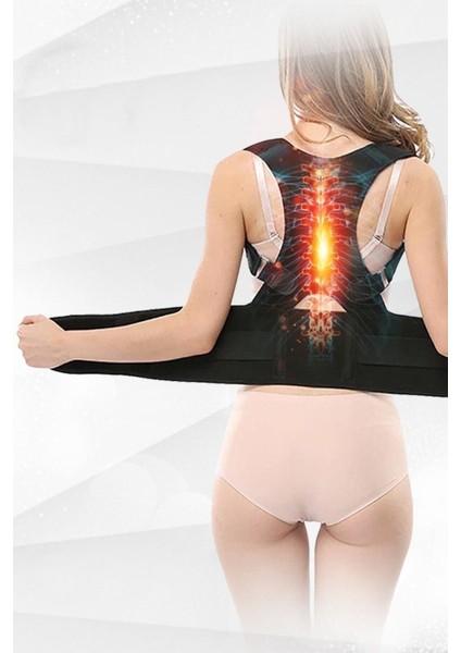 Spor Manyetik Dik Duruş Korsesi