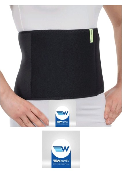 W413 Standart Beden Neopren Lüks Kumaş Abdominal Karın Korsesi Doğum Sonrası Korse 24 cm