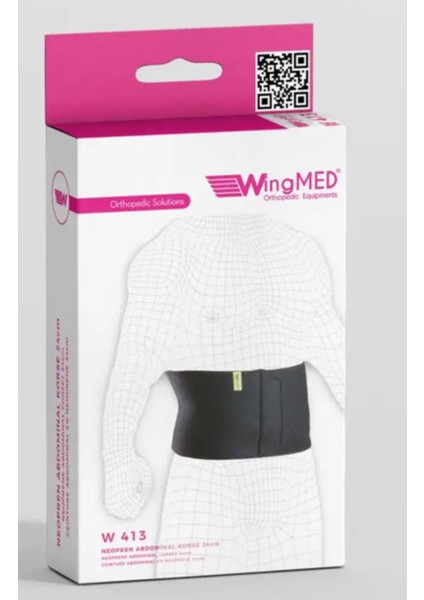 W413 Standart Beden Neopren Lüks Kumaş Abdominal Karın Korsesi Doğum Sonrası Korse 24 cm fiyatları