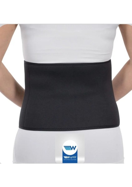 W413 Standart Beden Neopren Lüks Kumaş Abdominal Karın Korsesi Doğum Sonrası Korse 24 cm fırsatları