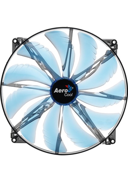 Silent Master 200 mm Mavi LED Fan
