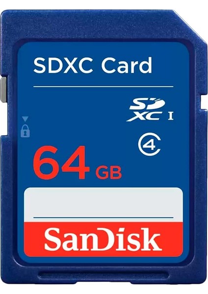 64GB Class 4 Sdxc Flash Hafıza Kartı - SDSDB-064G-B35