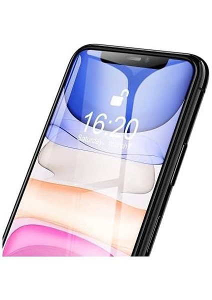 iPhone 13 Pro Max Için Ekranı Tam Kaplayan Cam Ekran Koruyucu Kırılmaz Cam Full Cover Tam Koruma