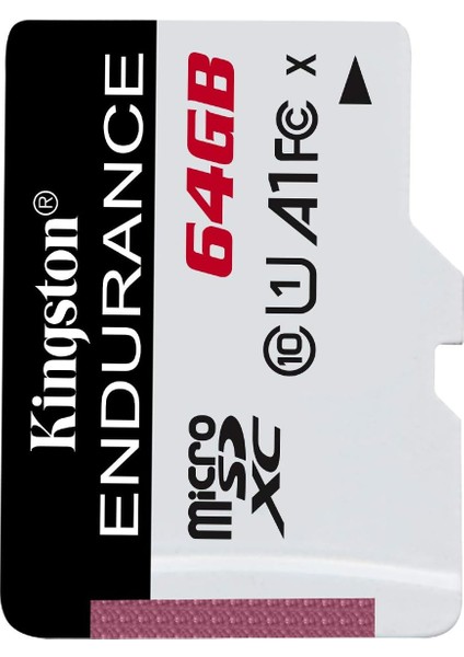 High-Endurance 64GB Microsd Hafıza Kartı SDCE/64GB 95MB/S - 30MB/S Kadar Okuma Yazma Kameralar, Araç Kameraları Için