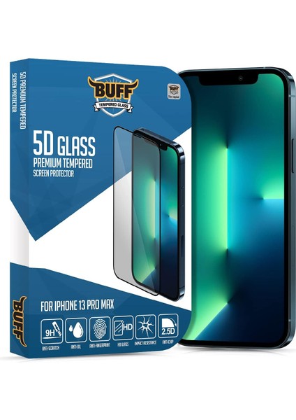 iPhone 13 Pro Max 5d Glass Ekran Koruyucu