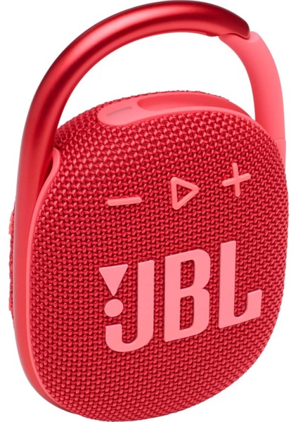 Clip4, Bluetooth Hoparlör, IP67, Kırmızı