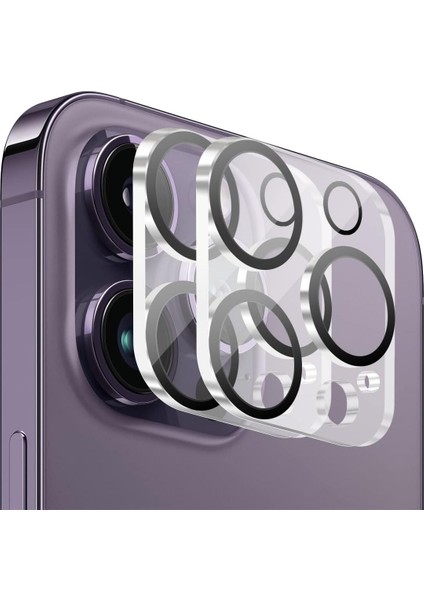 iPhone Camera Lens Koruyucu 2 Adet Kamera Lens Protector (Iphone 14 Pro Max / 14 Pro)