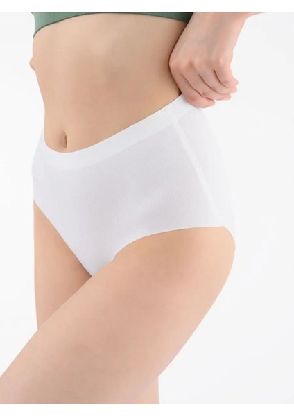 Slip Polfa Model Bato Külot Spor Korse Iç Çamaşırı Külot Bato Korse Külot Beyaz Renk 88% Polyemid,