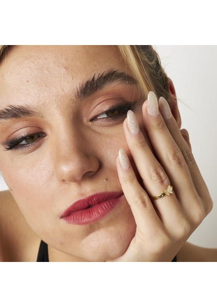 Taşlı Kelebek Yüzük indirimleri