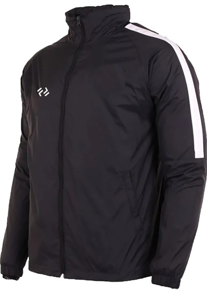 Siyah Su Tutmaz Kumaş Yağmurluk