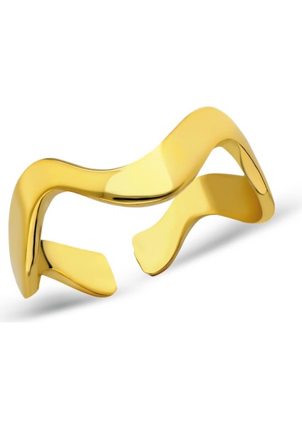 Dalga Desenli Yüzük