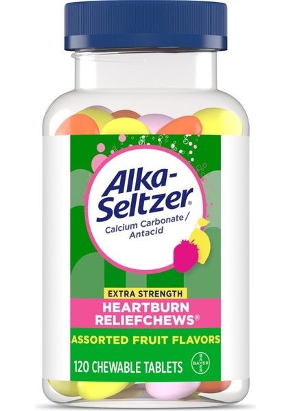 Alka-Seltzer Heartburn Reliefchews 120 Tablet