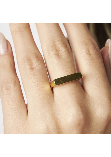 Düzgen Dikdörtgen Yüzük modelleri