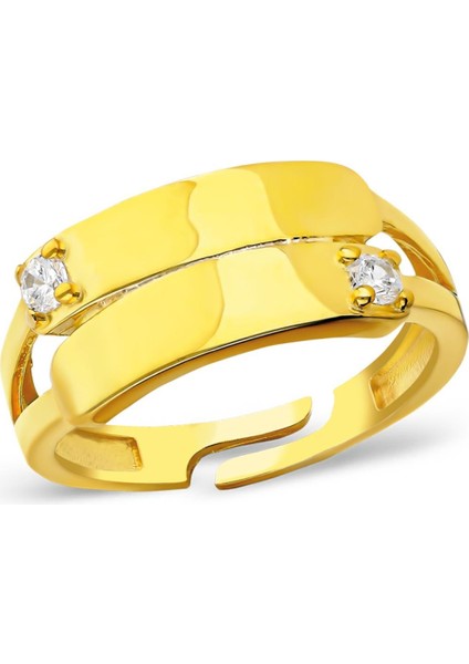 Ikili Zirkon Yüzük