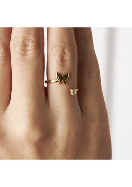 Tektaş Kelebek Yüzük modelleri