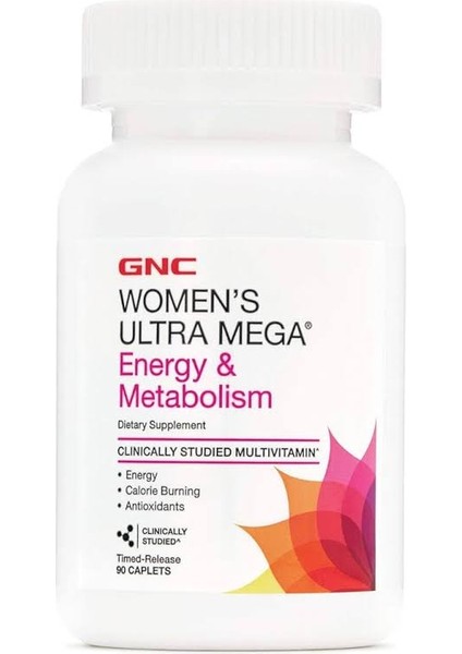 Women's Multivitamin Energy & Metabolism 90 Tablet