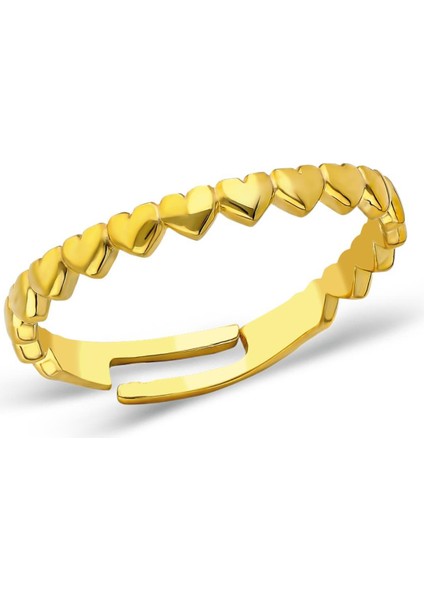 Kalp Çizgili Yüzük