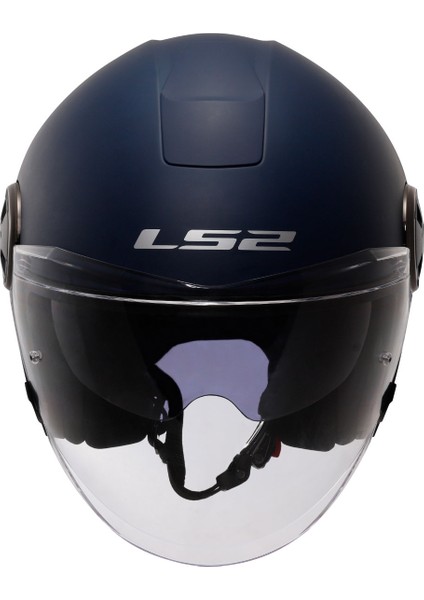 Classy Mat Navy Mavi Kask