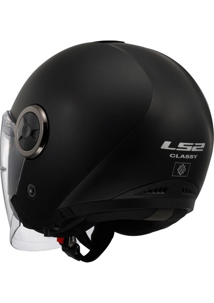 Classy Mat Siyah Kask (Güneş Vizörlü) modelleri