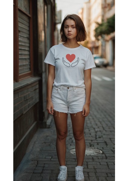 Kadın Baskılı T-Shirt Kadın Tişört fiyatları