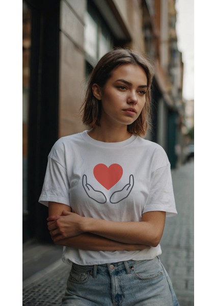Kadın Baskılı T-Shirt Kadın Tişört fırsatları