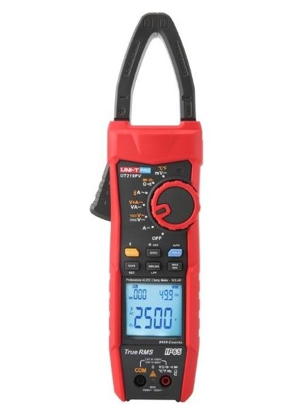 UT-219PV Profesyonel AC1500V/DC2500V Ac/dc 1000A Dijital Pensampermetre