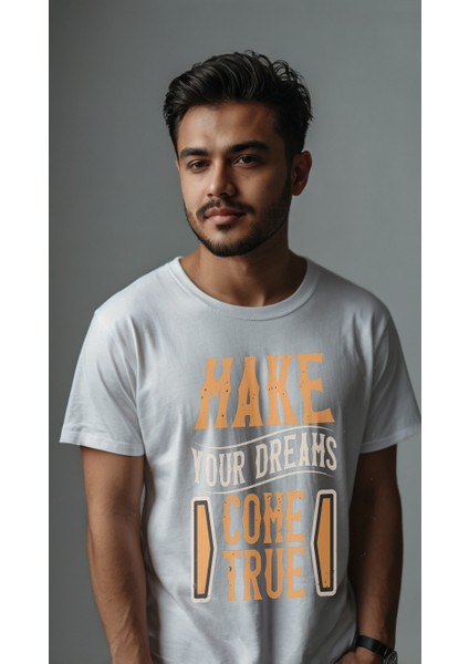 Erkek Baskılı T-Shirt Erkek Tişört