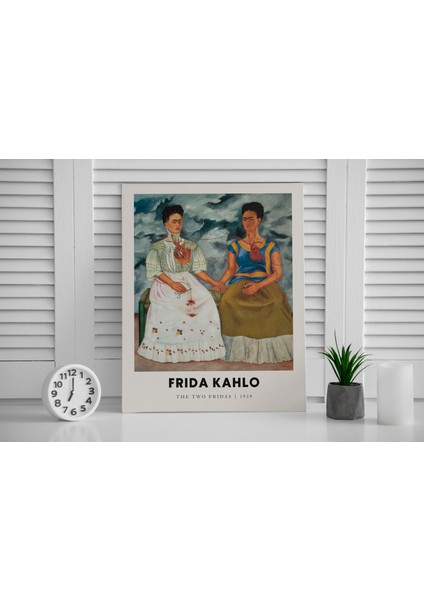 Modern Sanatsal Tablo Frida Kahlo Duvar Dekorasyonu Kanvas Tablo Salon Duvar Dekorasyon