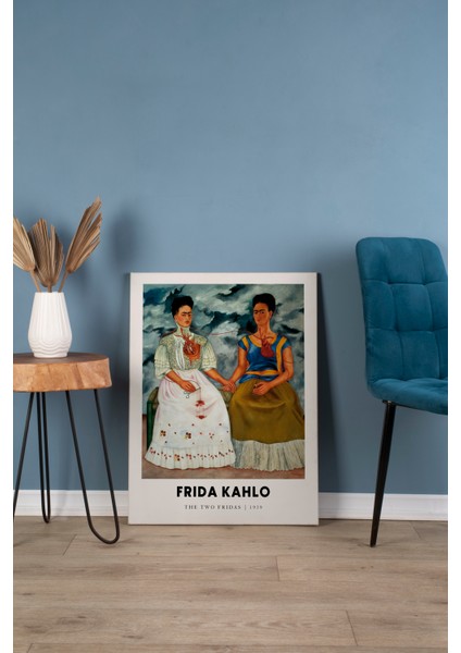 Modern Sanatsal Tablo Frida Kahlo Duvar Dekorasyonu Kanvas Tablo Salon Duvar Dekorasyon