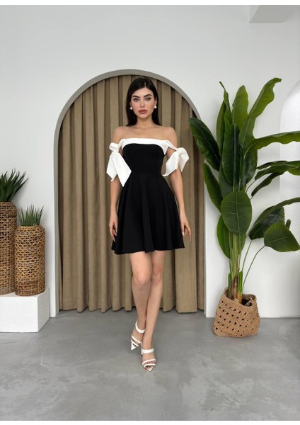 Rosalie Kalın Askılı Mini Elbise