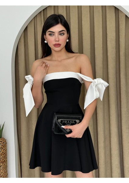 Rosalie Kalın Askılı Mini Elbise