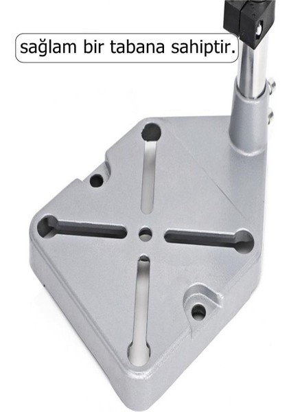 Metal Matkap Sehpası 35-43MM Matkap Standı Tezgahlı Kaliteli Matkaplara Uyumlu Alaşımlı Matkap Brak