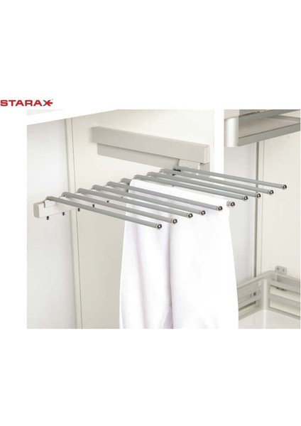 S-6035-G Raylı Pantolon Askısı G:50 cm
