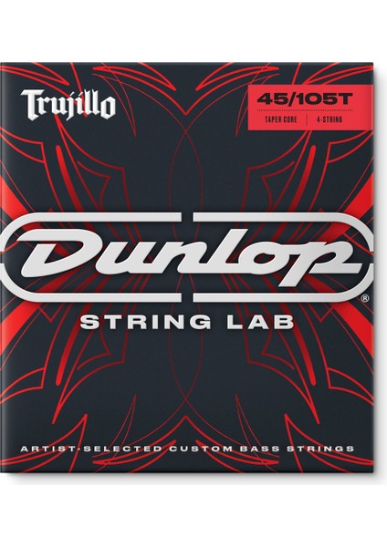 RTT45105T String Lab Series Robert Trujillo Stainless Steel Tapered Gitar Teli (45-105)